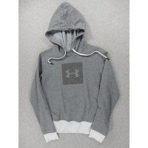 Under Armour Threadborne‎ Hoodie Sweatshirt (Women's Small) Gray